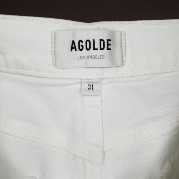 NWT AGOLDE Nico High Rise Slim in Radiate Size 31 - Picture 10 of 13